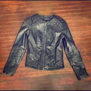 Leather jacket